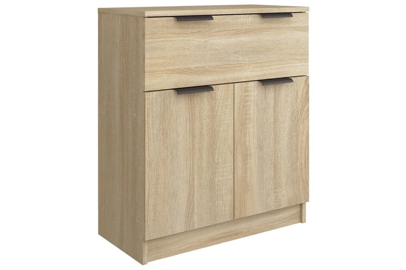 beBasic Skänk 3 delar sonoma-ek konstruerat trä - Förvaring - Förvaringsmöbler - Skänkar & sideboards