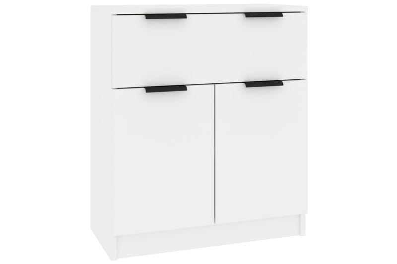 beBasic Skänk 3 delar Vit konstruerat trä - Förvaring - Förvaringsmöbler - Skänkar & sideboards