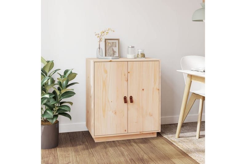 beBasic Skänk 65,5x40x75 cm massiv furu - Förvaring - Förvaringsmöbler - Skänkar & sideboards