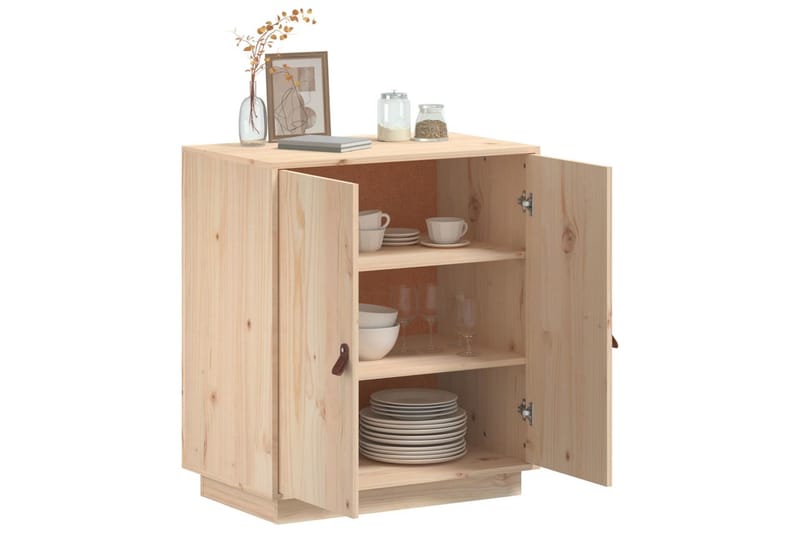 beBasic Skänk 65,5x40x75 cm massiv furu - Förvaring - Förvaringsmöbler - Skänkar & sideboards