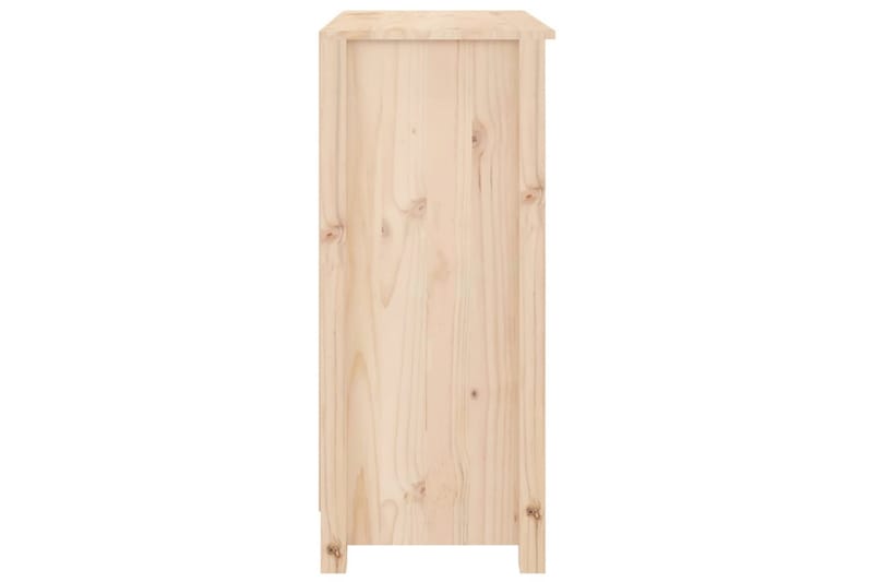 beBasic Skänk 70x35x80 cm massiv furu - Förvaring - Förvaringsmöbler - Skänkar & sideboards