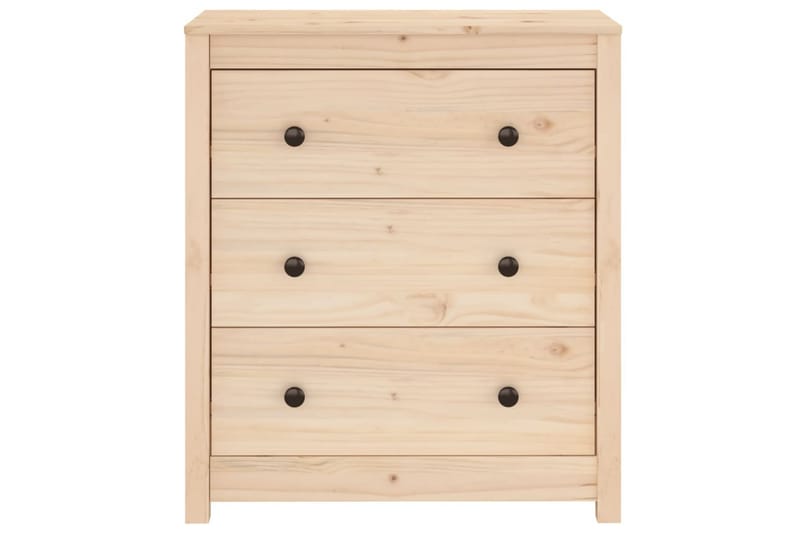 beBasic Skänk 70x35x80 cm massiv furu - Förvaring - Förvaringsmöbler - Skänkar & sideboards