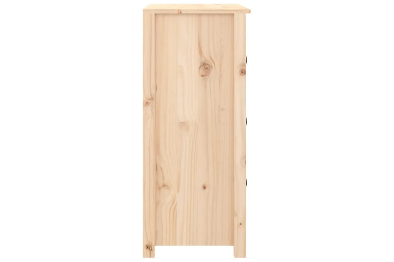 beBasic Skänk 70x35x80 cm massiv furu - Förvaring - Förvaringsmöbler - Skänkar & sideboards