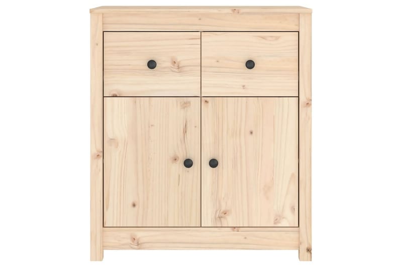 beBasic Skänk 70x35x80 cm massiv furu - Förvaring - Förvaringsmöbler - Skänkar & sideboards