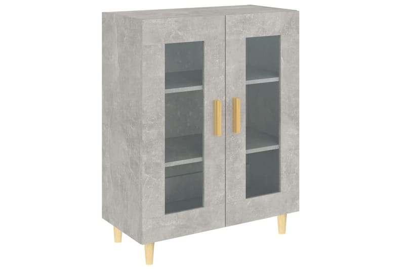 beBasic Skänk betonggrå 69,5x34x90 cm konstruerat trä - Förvaring - Förvaringsmöbler - Skänkar & sideboards