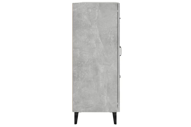 beBasic Skänk betonggrå 69,5x34x90 cm konstruerat trä - Förvaring - Förvaringsmöbler - Skänkar & sideboards