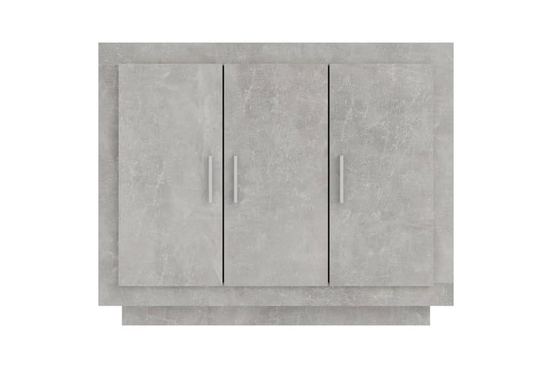 beBasic Skänk betonggrå 92x35x75 cm konstruerat trä - Förvaring - Förvaringsmöbler - Skänkar & sideboards