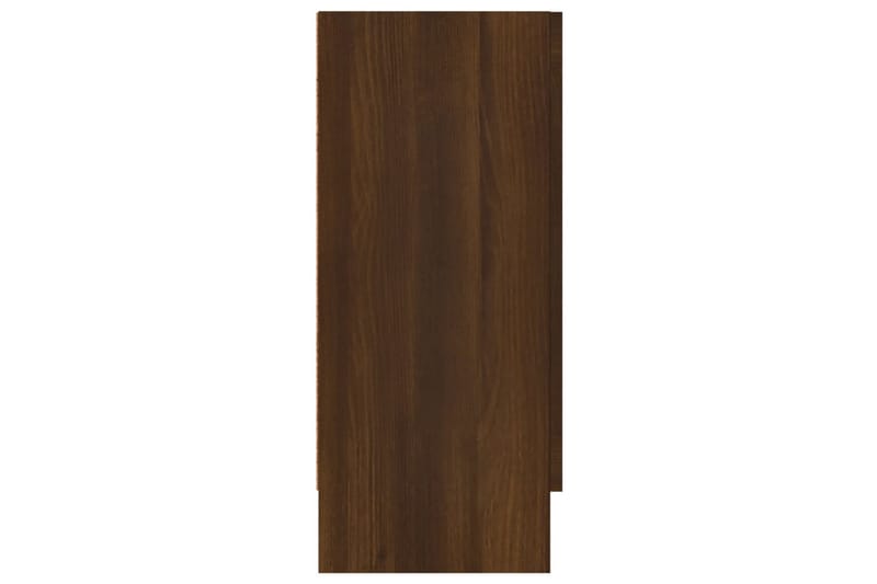 beBasic Skänk brun ek 120x30,5x70 cm konstruerat trä - Förvaring - Förvaringsmöbler - Skänkar & sideboards