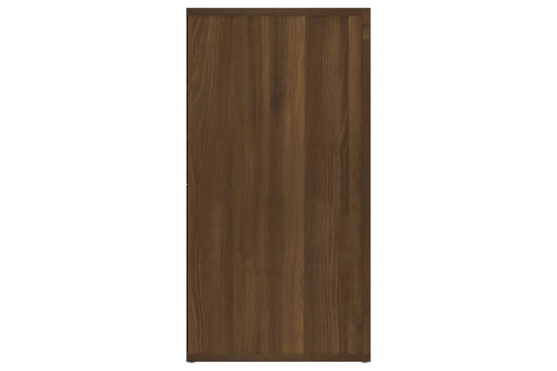 beBasic Skänk brun ek 120x36x69 cm konstruerat trä - Skänkar & sideboards