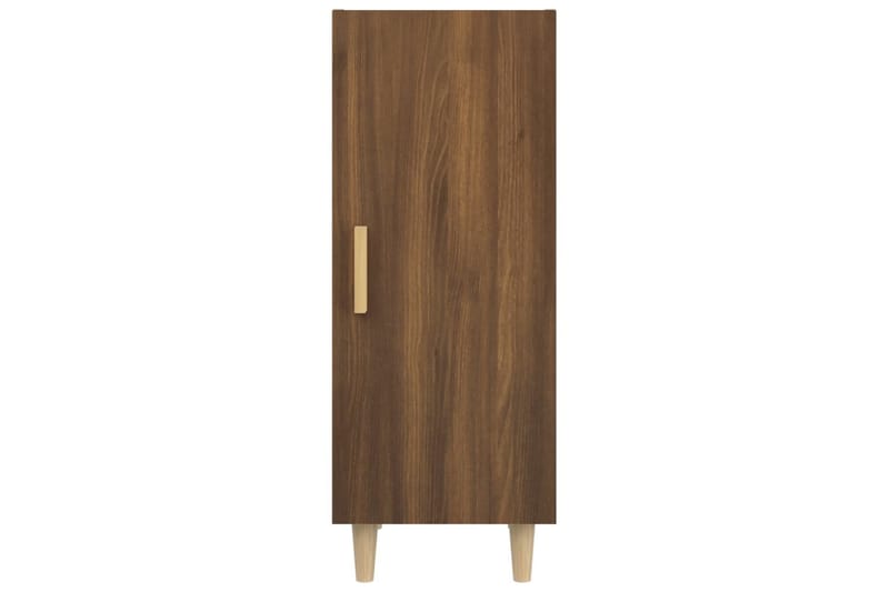 beBasic Skänk brun ek 34,5x34x90 cm konstruerat trä - F�örvaring - Förvaringsmöbler - Skänkar & sideboards