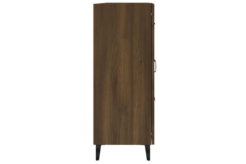 beBasic Skänk brun ek 69,5x34x90 cm konstruerat trä - Förvaring - Förvaringsmöbler - Skänkar & sideboards
