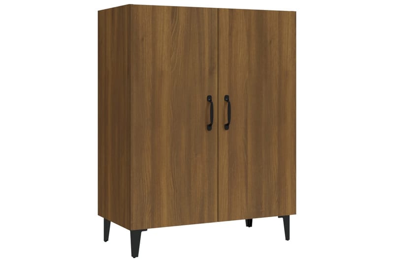 beBasic Skänk brun ek 70x34x90 cm konstruerat trä - Skänkar & sideboards