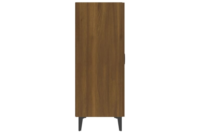 beBasic Skänk brun ek 70x34x90 cm konstruerat trä - Skänkar & sideboards