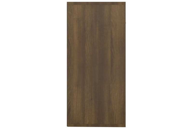 beBasic Skänk brun ek 88x30x65 cm konstruerat trä - Förvaring - Förvaringsmöbler - Skänkar & sideboards