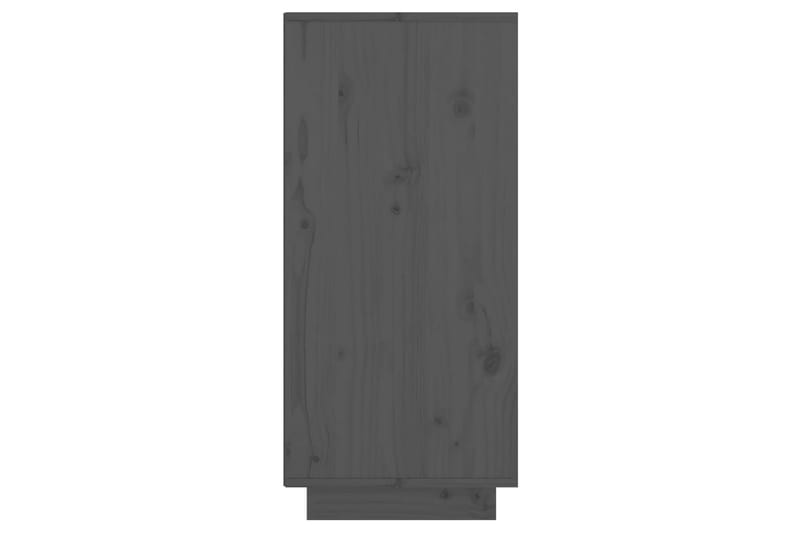 beBasic Skänk grå 60x34x75 cm massiv furu - Skänkar & sideboards