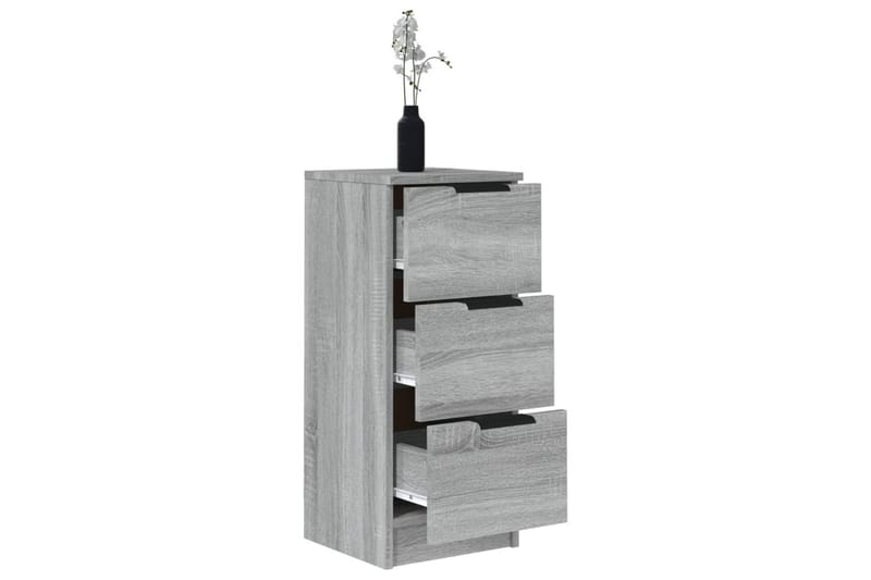beBasic Skänk grå sonoma 30x30x70 cm konstruerat trä - Förvaring - Förvaringsmöbler - Skänkar & sideboards