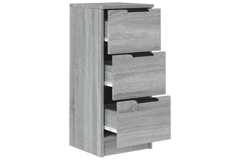 beBasic Skänk grå sonoma 30x30x70 cm konstruerat trä - Förvaring - Förvaringsmöbler - Skänkar & sideboards