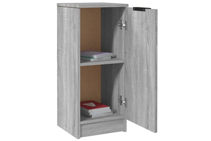 beBasic Skänk grå sonoma 30x30x70 cm konstruerat trä - Förvaring - Förvaringsmöbler - Skänkar & sideboards