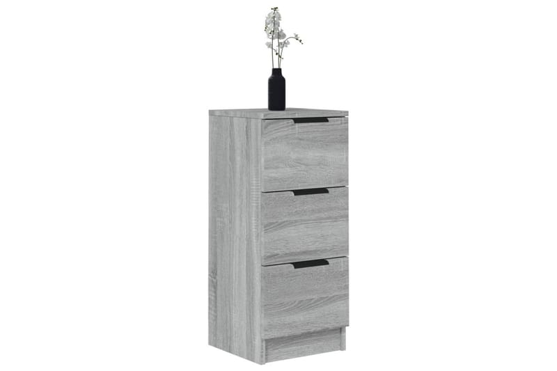 beBasic Skänk grå sonoma 30x30x70 cm konstruerat trä - Förvaring - Förvaringsmöbler - Skänkar & sideboards