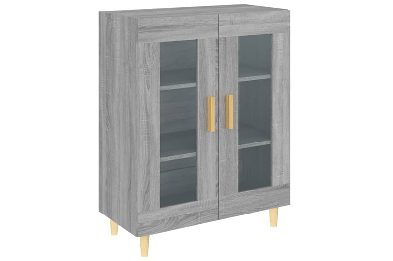 beBasic Skänk grå sonoma 69,5x34x90 cm konstruerat trä - Förvaring - Förvaringsmöbler - Skänkar & sideboards