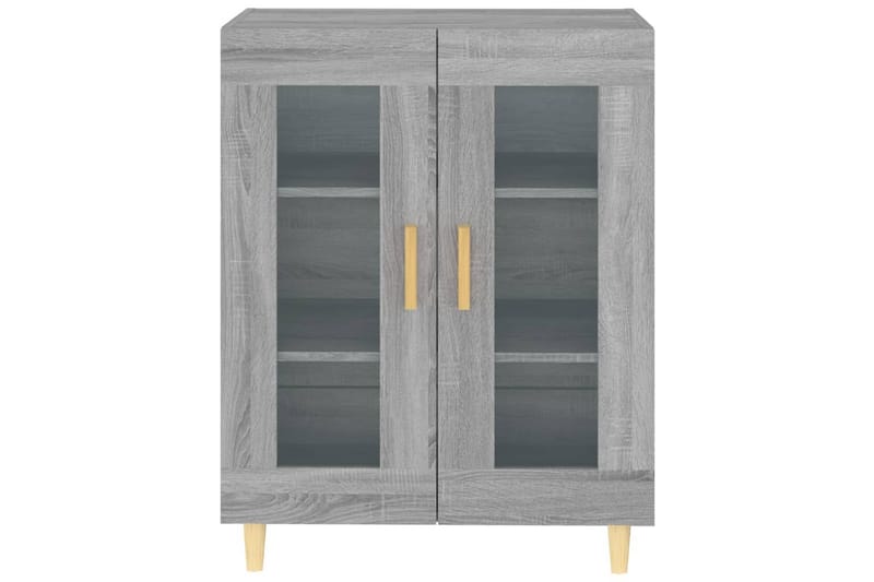 beBasic Skänk grå sonoma 69,5x34x90 cm konstruerat trä - Förvaring - Förvaringsmöbler - Skänkar & sideboards