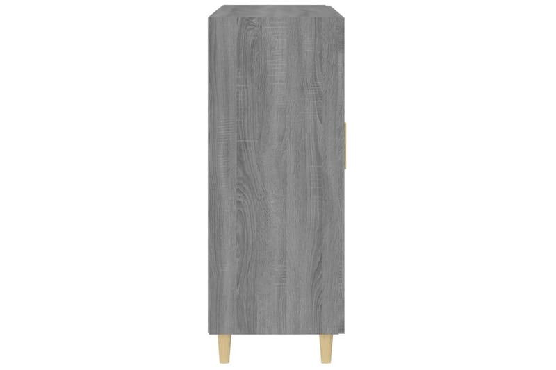 beBasic Skänk grå sonoma 69,5x34x90 cm konstruerat trä - Förvaring - Förvaringsmöbler - Skänkar & sideboards