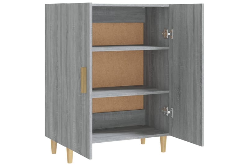 beBasic Skänk grå sonoma 70x34x90 cm konstruerat trä - Förvaring - Förvaringsmöbler - Skänkar & sideboards
