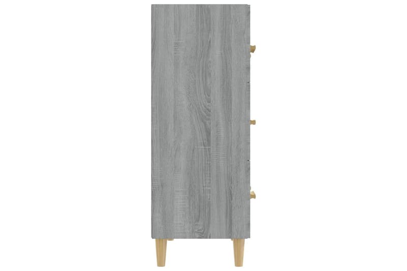 beBasic Skänk grå sonoma 70x34x90 cm konstruerat trä - Förvaring - Förvaringsmöbler - Skänkar & sideboards