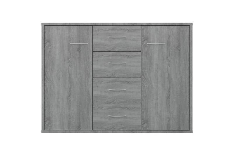 beBasic Skänk grå sonoma 88x30x65 cm konstruerat trä - Förvaring - Förvaringsmöbler - Skänkar & sideboards