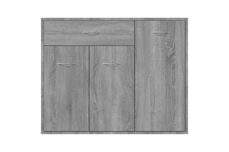 beBasic Skänk grå sonoma 88x30x70 cm konstruerat trä - Förvaring - Förvaringsmöbler - Skänkar & sideboards