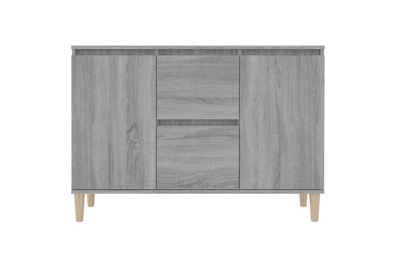 beBasic Skänk grå sonoma-ek 103,5x35x70 cm konstruerat trä - Förvaring - Förvaringsmöbler - Skänkar & sideboards