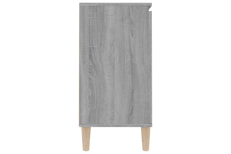 beBasic Skänk grå sonoma-ek 103,5x35x70 cm konstruerat trä - Förvaring - Förvaringsmöbler - Skänkar & sideboards