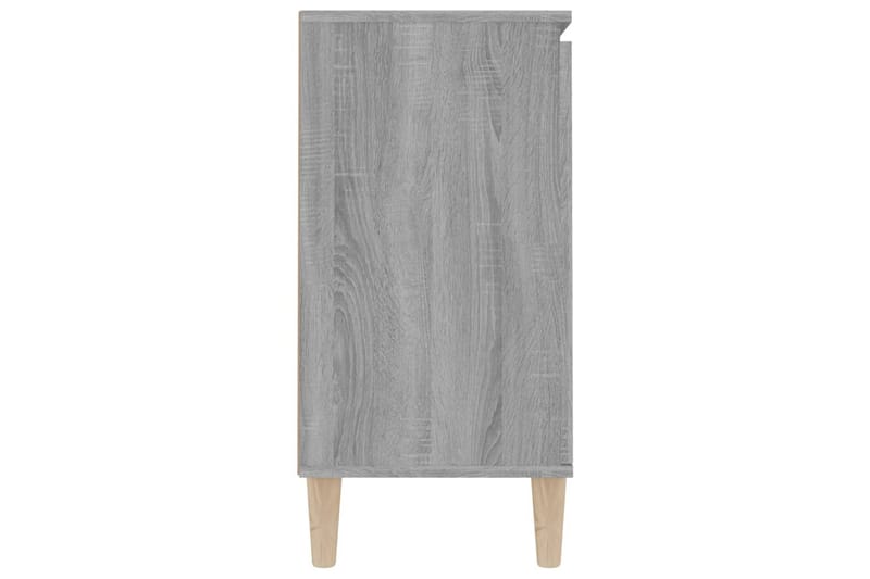 beBasic Skänk grå sonoma-ek 103,5x35x70 cm konstruerat trä - Skänkar & sideboards