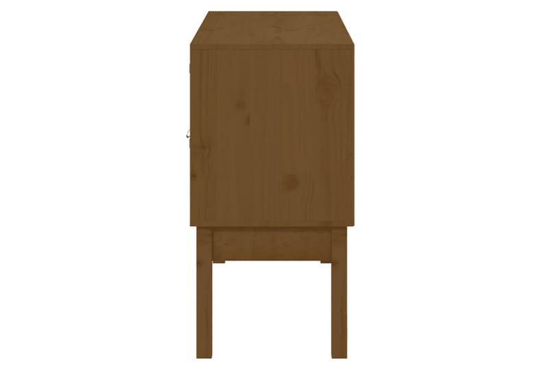 beBasic Skänk honungsbrun 110x40x78 cm massiv furu - Förvaring - Förvaringsmöbler - Skänkar & sideboards