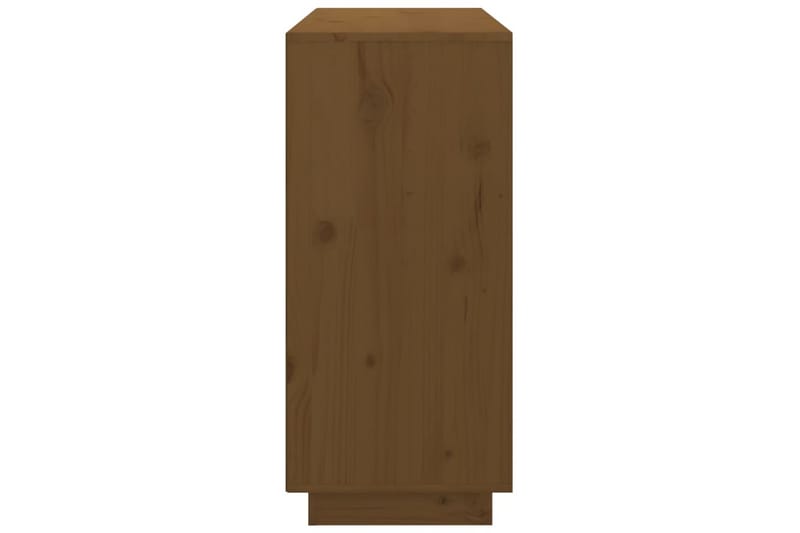 beBasic Skänk honungsbrun 111x34x75 cm massiv furu - Förvaring - Förvaringsmöbler - Skänkar & sideboards