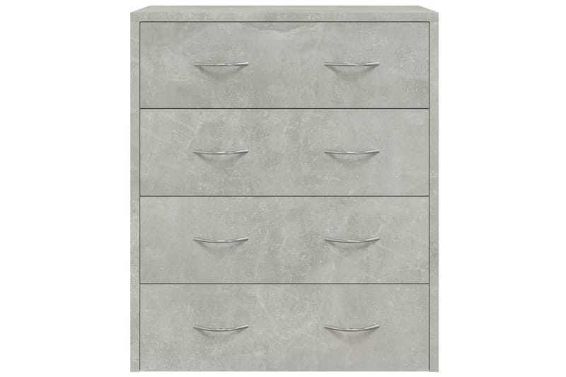 beBasic Skänk med 4 lådor 60x30,5x71 cm betonggrå - Förvaring - Förvaringsmöbler - Skänkar & sideboards