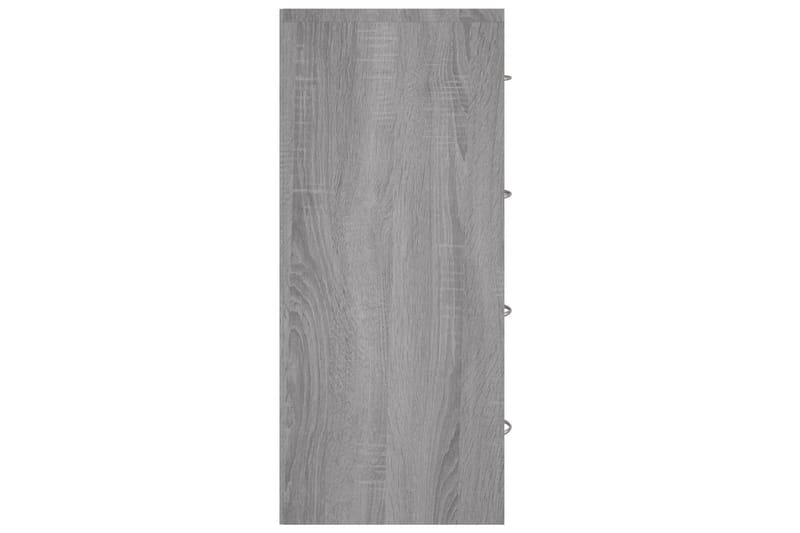 beBasic Skänk med 4 lådor 60x30,5x71 cm grå sonoma - Förvaring - Förvaringsmöbler - Skänkar & sideboards