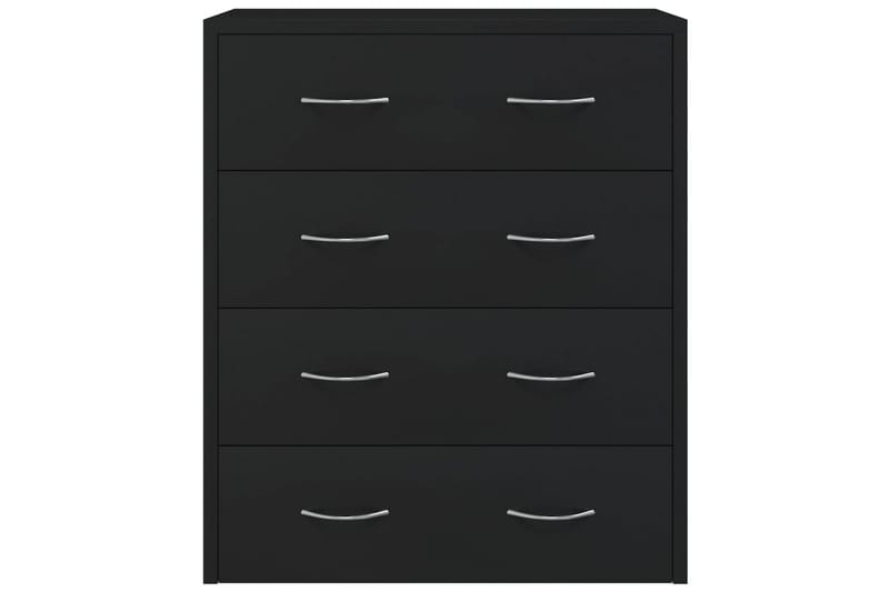 beBasic Skänk med 4 lådor 60x30,5x71 cm svart - Förvaring - Förvaringsmöbler - Skänkar & sideboards