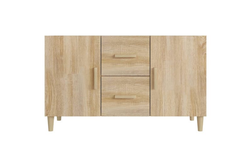 beBasic Skänk sonoma-ek 100x36x60 cm konstruerat trä - Förvaring - Förvaringsmöbler - Skänkar & sideboards