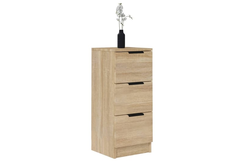 beBasic Skänk sonoma-ek 30x30x70 cm konstruerat trä - Skänkar & sideboards