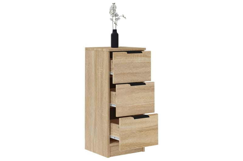 beBasic Skänk sonoma-ek 30x30x70 cm konstruerat trä - Skänkar & sideboards