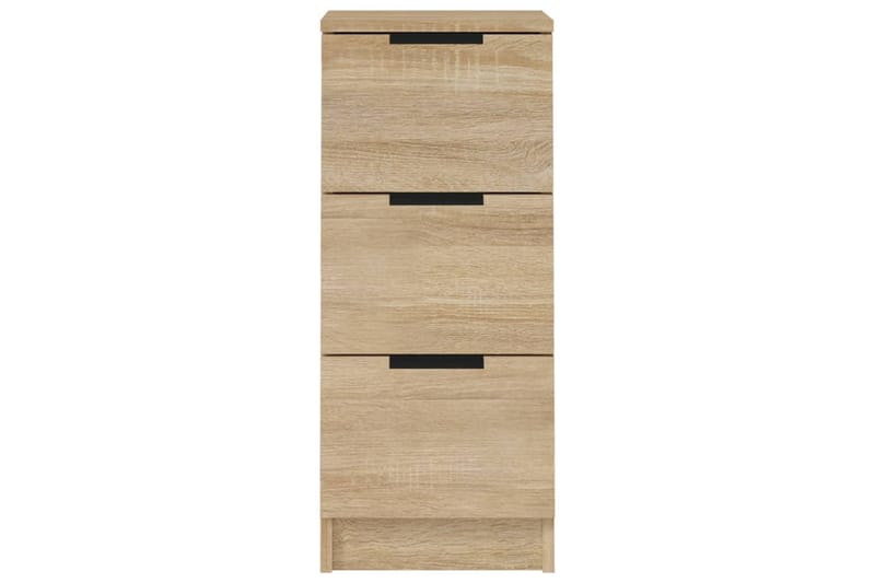 beBasic Skänk sonoma-ek 30x30x70 cm konstruerat trä - Förvaring - Förvaringsmöbler - Skänkar & sideboards