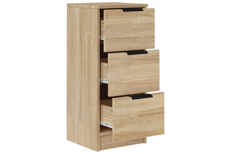 beBasic Skänk sonoma-ek 30x30x70 cm konstruerat trä - Skänkar & sideboards