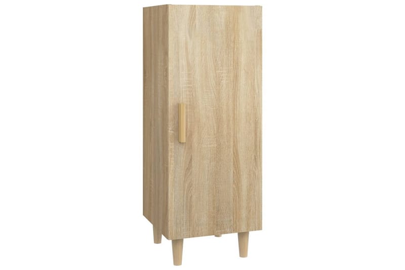 beBasic Skänk sonoma-ek 34,5x34x90 cm konstruerat trä - Förvaring - Förvaringsmöbler - Skänkar & sideboards