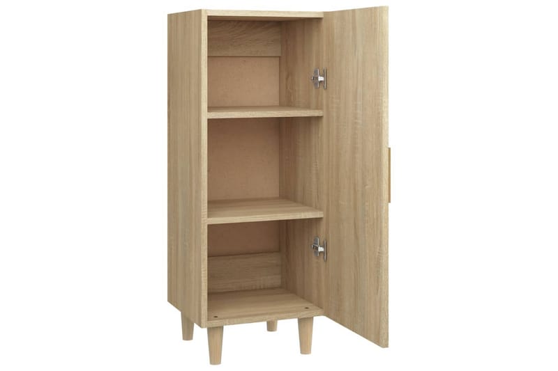 beBasic Skänk sonoma-ek 34,5x34x90 cm konstruerat trä - Förvaring - Förvaringsmöbler - Skänkar & sideboards