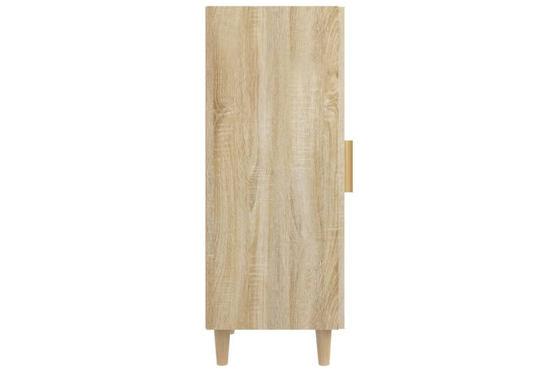 beBasic Skänk sonoma-ek 34,5x34x90 cm konstruerat trä - Förvaring - Förvaringsmöbler - Skänkar & sideboards