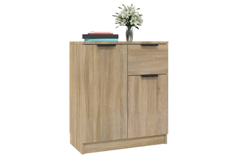 beBasic Skänk sonoma-ek 60x30x70 cm konstruerat trä - Förvaring - Förvaringsmöbler - Skänkar & sideboards