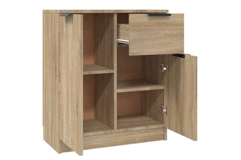 beBasic Skänk sonoma-ek 60x30x70 cm konstruerat trä - Förvaring - Förvaringsmöbler - Skänkar & sideboards