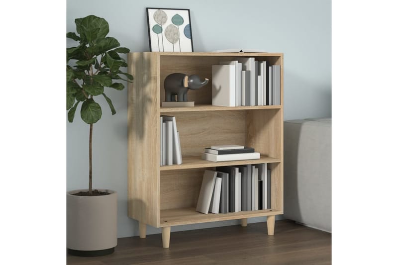 beBasic Skänk sonoma-ek 69,5x32,5x90 cm konstruerat trä - Förvaring - Förvaringsmöbler - Skänkar & sideboards