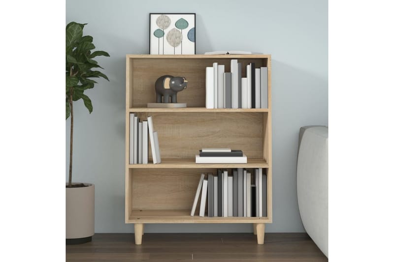 beBasic Skänk sonoma-ek 69,5x32,5x90 cm konstruerat trä - Förvaring - Förvaringsmöbler - Skänkar & sideboards